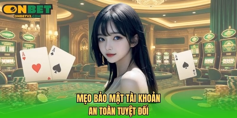 Mẹo bảo mật tài khoản an toàn tuyệt đối